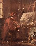 Francois Boucher Self-portrait oil painting on canvas